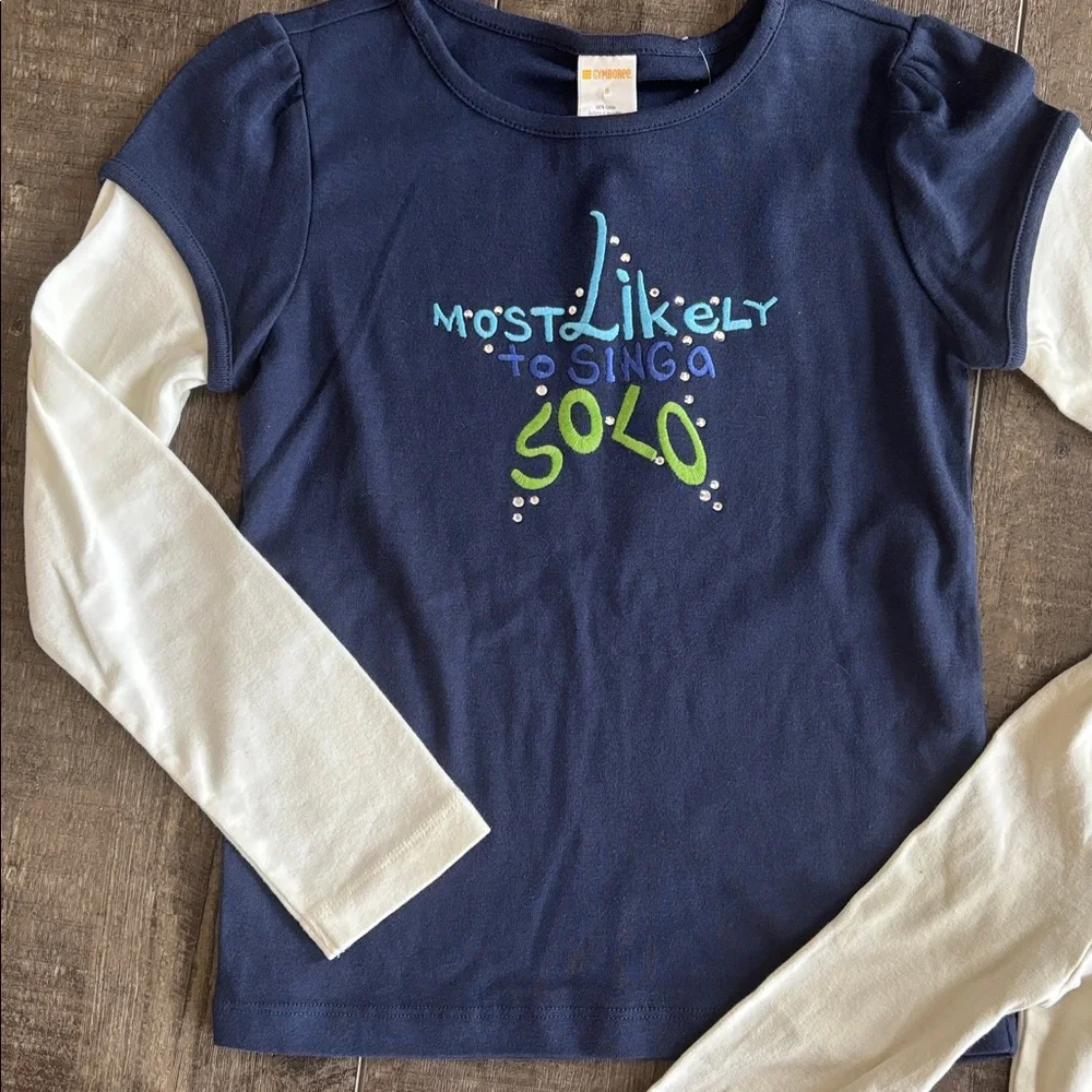 Lot of 2 Gymboree Long Sleeve Tees